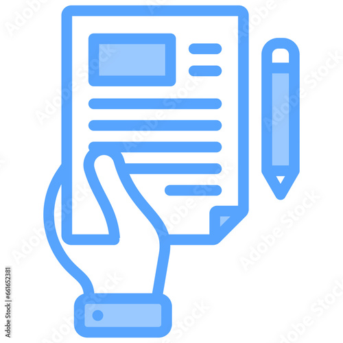 Take It Blue Icon