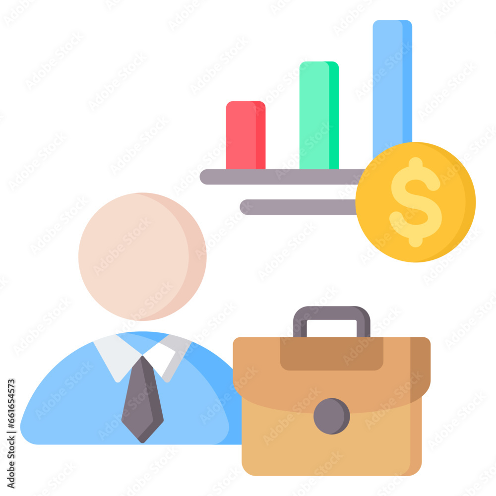 Businesses Flat Icon Businesses Flat Icon
