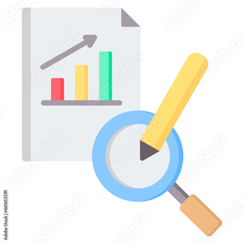 Case Studies Flat Icon