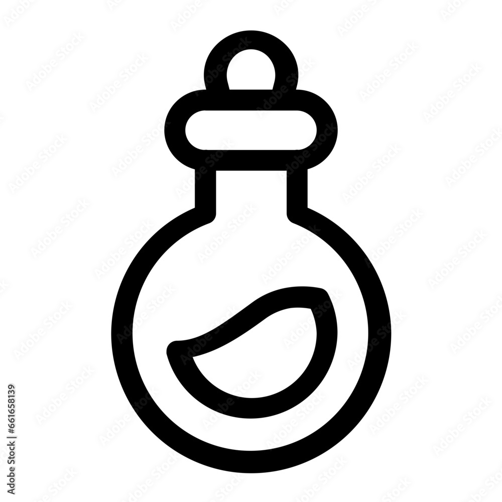 potion Halloween Icon Illustration potion Halloween Icon Illustration