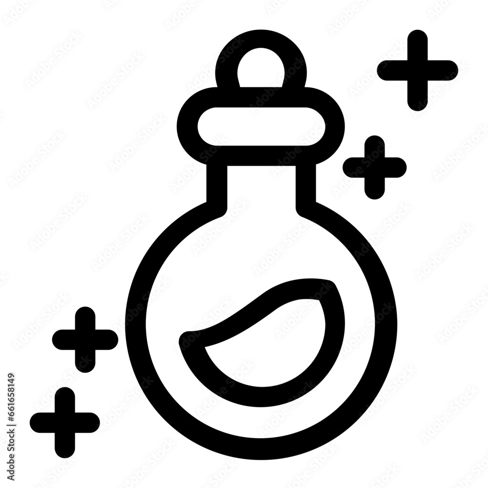 potion Halloween Icon Illustration potion Halloween Icon Illustration