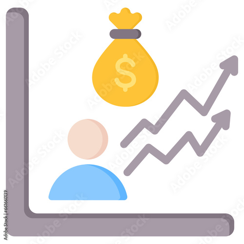 Market Maker Flat Icon