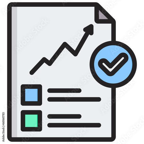 Registration Outline Color Icon
