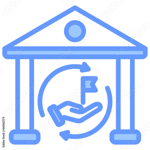 Lead Underwriter Blue Icon