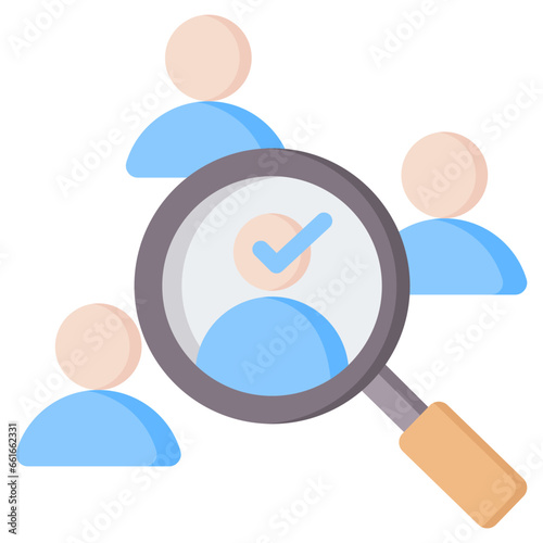 Job Candidates Flat Icon