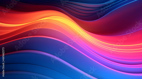 abstract colorful wave background