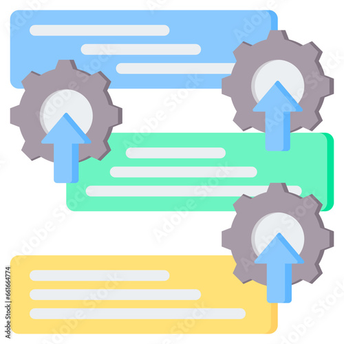 Prioritize Flat Icon