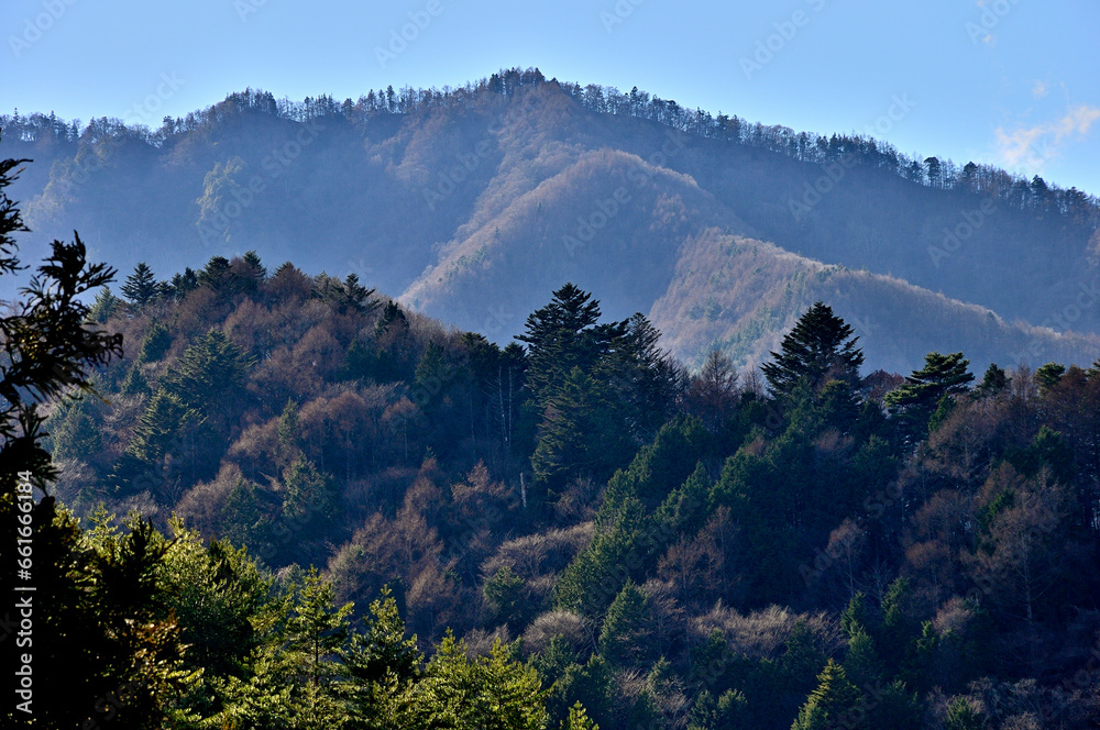 Φωτογραφία 道志山塊の御正体山　峰宮跡を望む