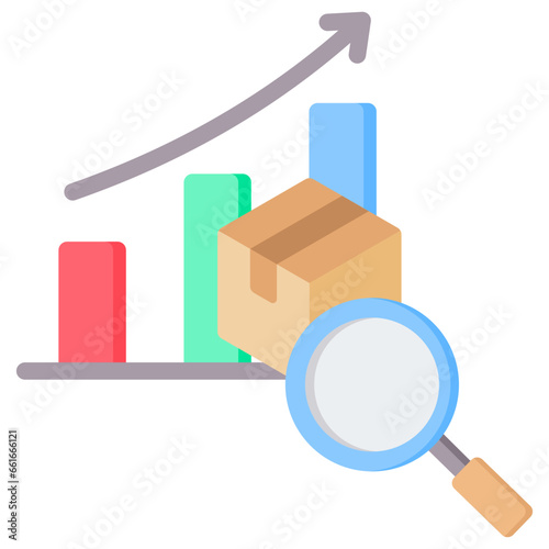 Demand Analysis Flat Icon
