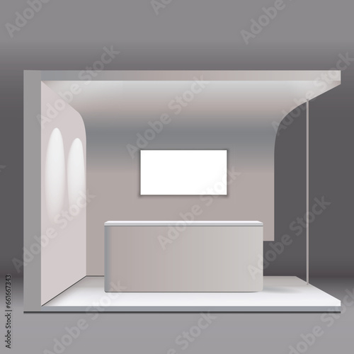 Sales Booth Mockup Design