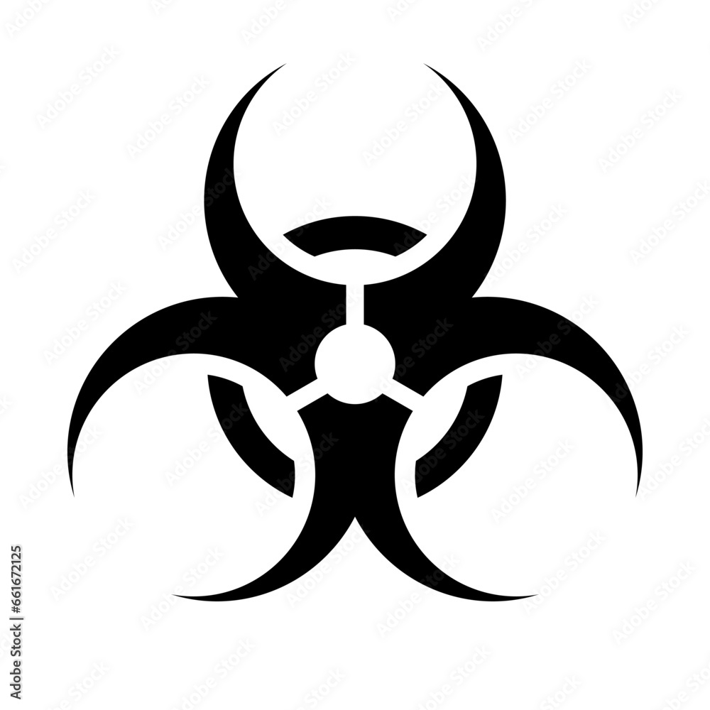 Biohazard icon. Biological Hazard Sign. Vector. Biohazard icon. Biological Hazard Sign. Vector.