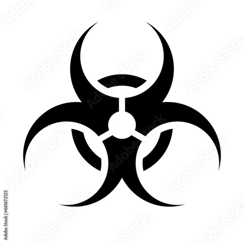 Biohazard icon. Biological Hazard Sign. Vector.
