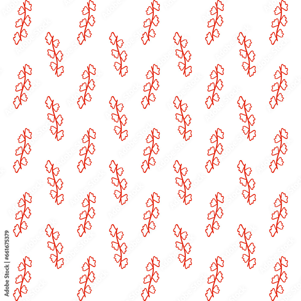 Floral pattern design template with flower motif. nature decorative background in flat style. repeat and seamless vector Floral pattern design template with flower motif. nature decorative background in flat style. repeat and seamless vector