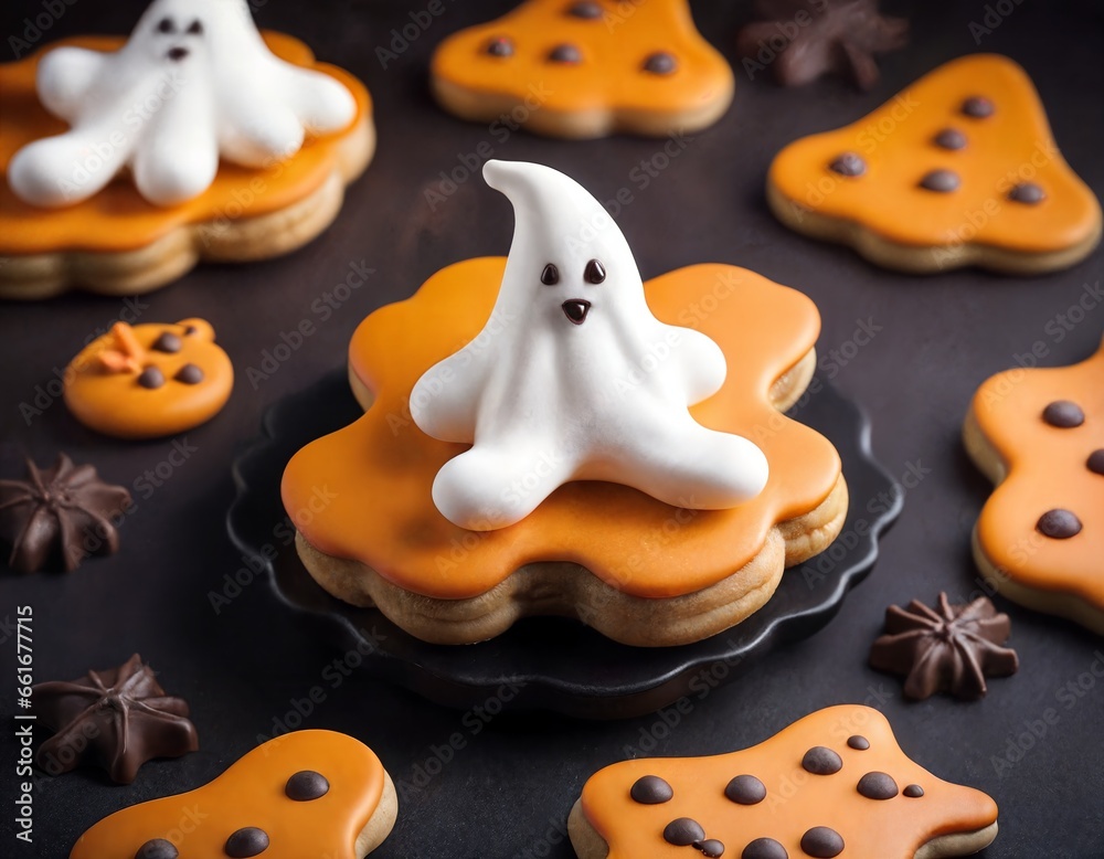 gingerbread cookies and halloween decorations gingerbread cookies and halloween decorations