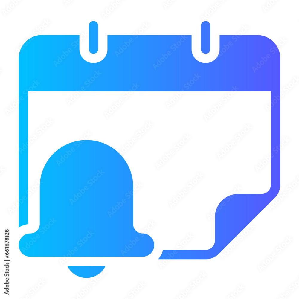 notification gradient icon notification gradient icon