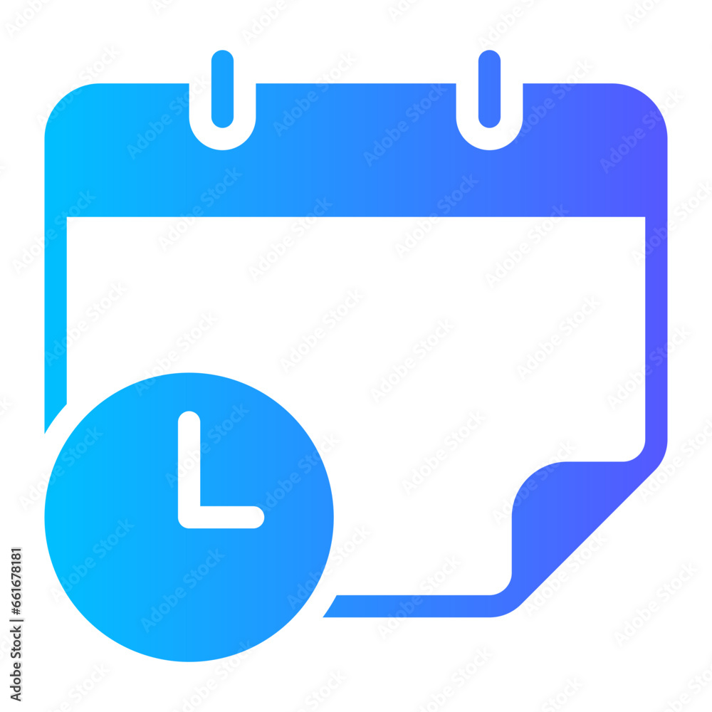 time gradient icon time gradient icon