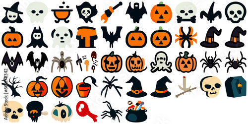 46 Item Halloween Collection