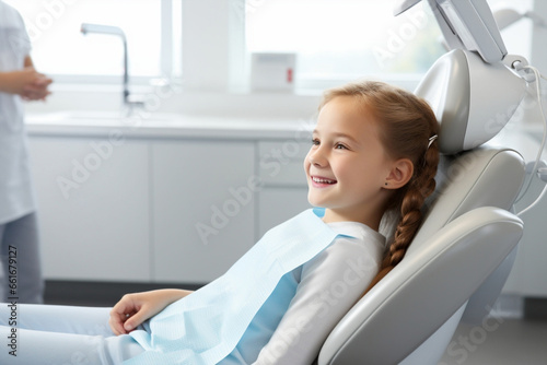 Dental child dentist patient dentistry hygiene health doctor medicine girl clinic