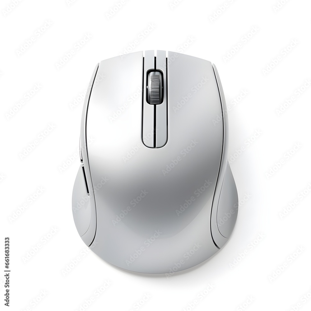 Digital Precision: Computer Mouse Close-Up Digital Precision: Computer Mouse Close-Up