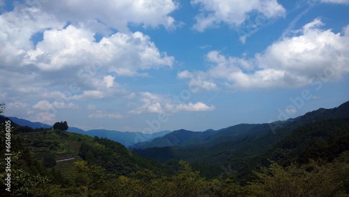 view of the mountain