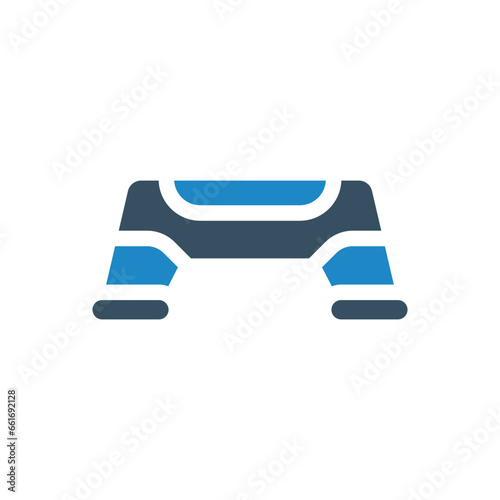 step icon vector illustration