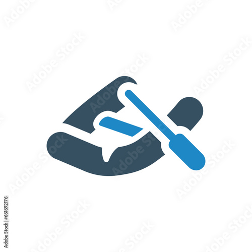 life boat icon vector illustration