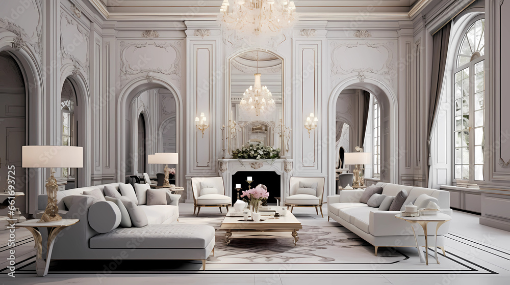  luxurious elements such as marble and stylish furnishings