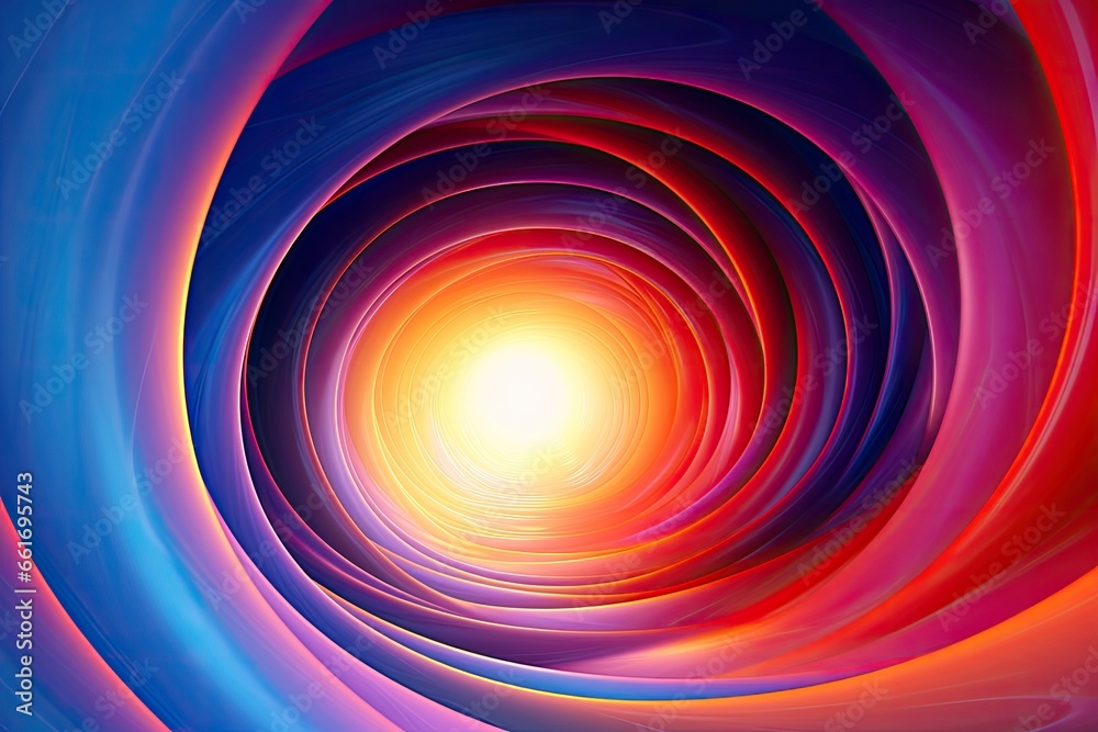 Abstract background with a mysterious portal Abstract background with a mysterious portal