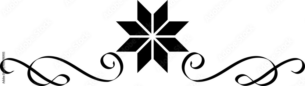Christmas snowflake divider,Snowflakes Borders. Christmas snowflake divider,Snowflakes Borders.