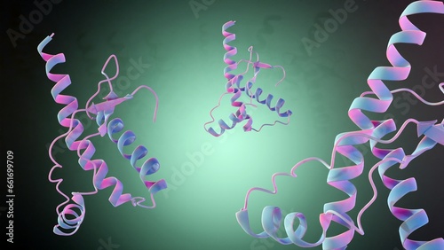 Принти на полотні Prions do not contain genetic materials, Unlike other infectious agents, such as bacteria, viruses, and fungi