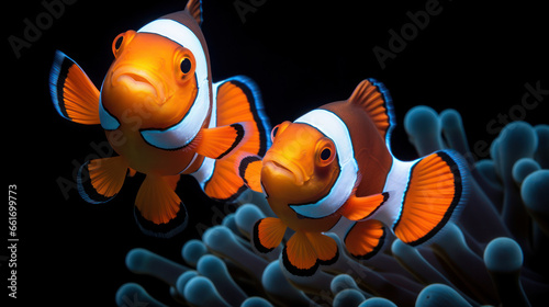 Nemo fishes on the isolated background © EmmaStock