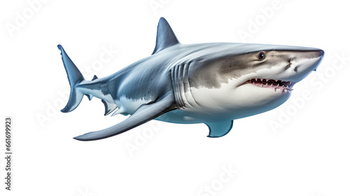 A shark on the transparent background PNG File