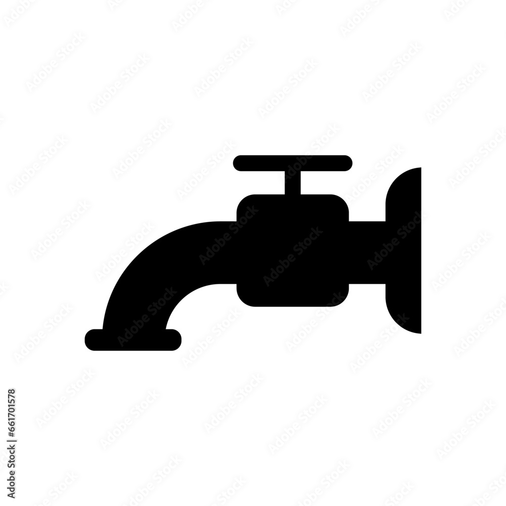 Water tap icon vector design templates simple and modern Water tap icon vector design templates simple and modern