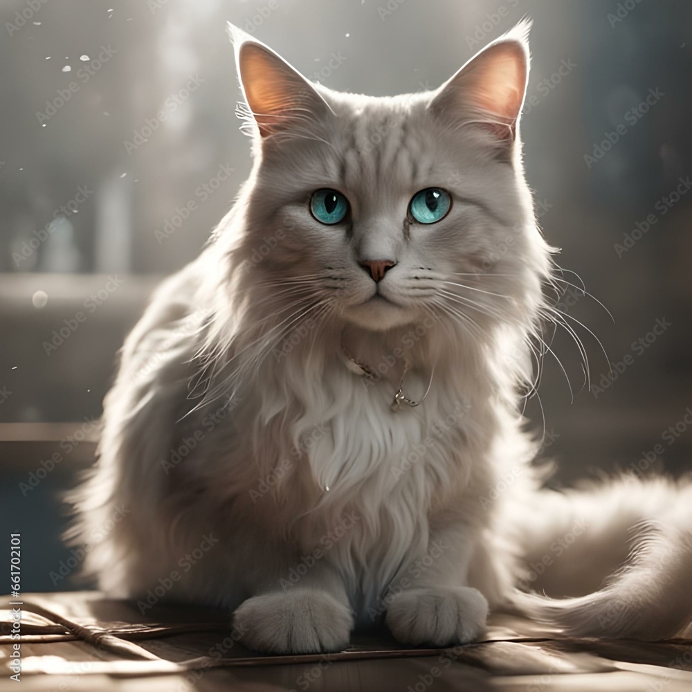 cute cat with blue eyes cute cat with blue eyes