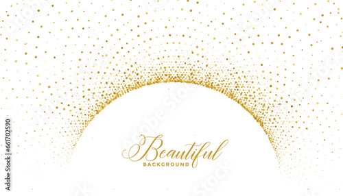 beautiful golden glittering modern background design