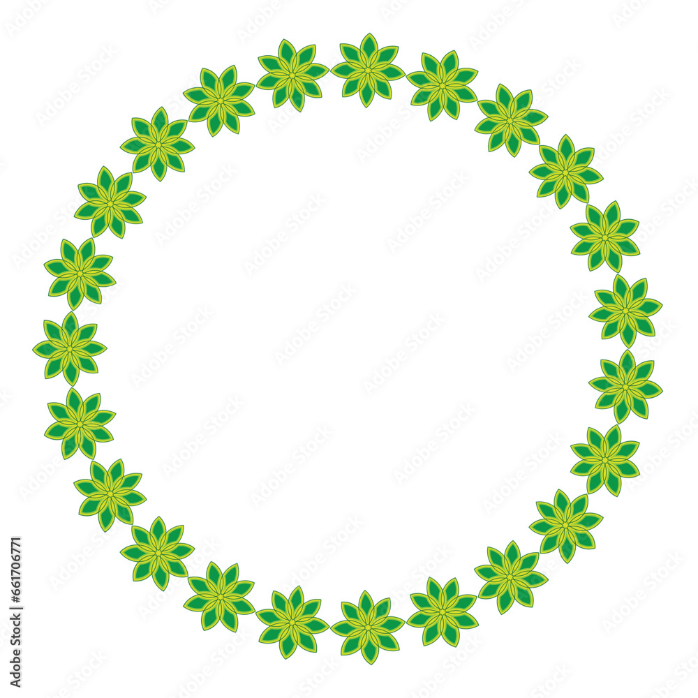 Circle frame photo and decoration other Circle frame photo and decoration other