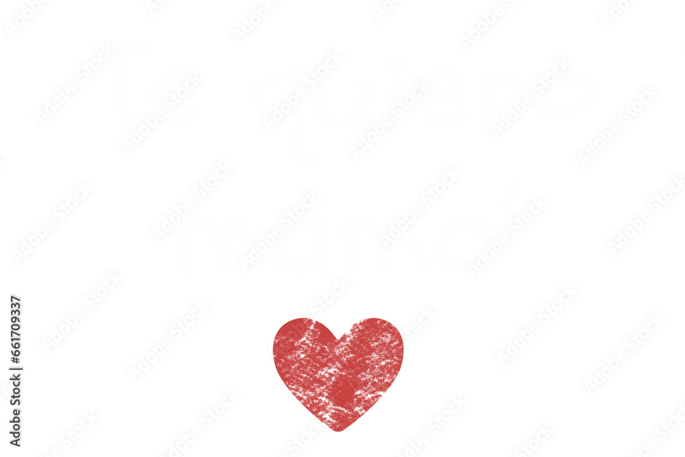 Digital png text of te quiero mama' with heart on transparent background