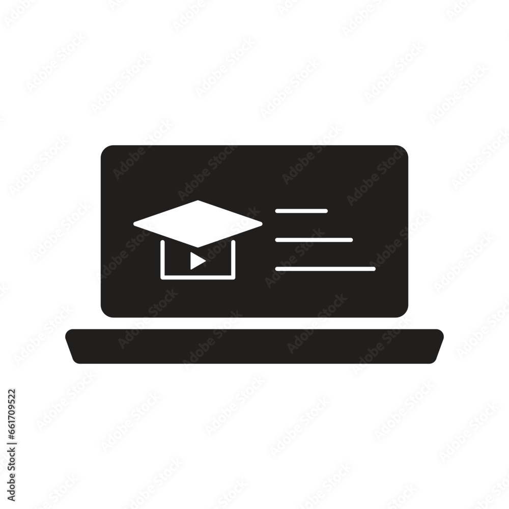 E-learning Black Fill icon set. Online education Elements icon set. Smart Learning. Online tuition, e-learning, video courses, Graduation, Education Modern. Black Fill Icon for online Icon E-learning Black Fill icon set. Online education Elements icon set. Smart Learning. Online tuition, e-learning, video courses, Graduation, Education Modern. Black Fill Icon for online Icon