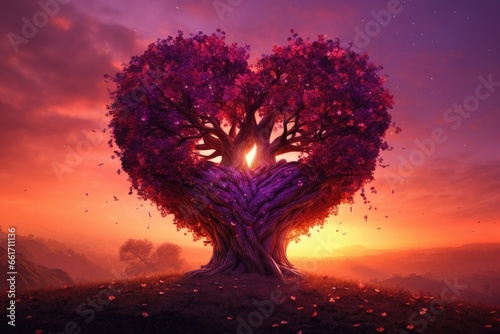 Heart Tree, love day