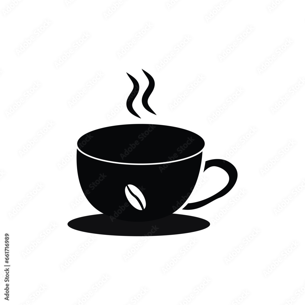 cup of coffee logo icon cup of coffee logo icon