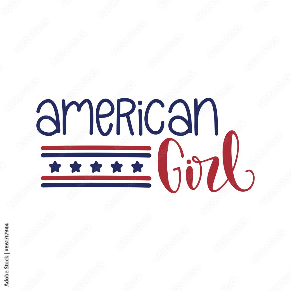 4th of July bundle svg design and lips vector american icon
