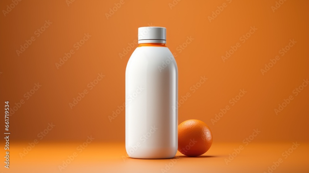 orange bottle product orange bottle product