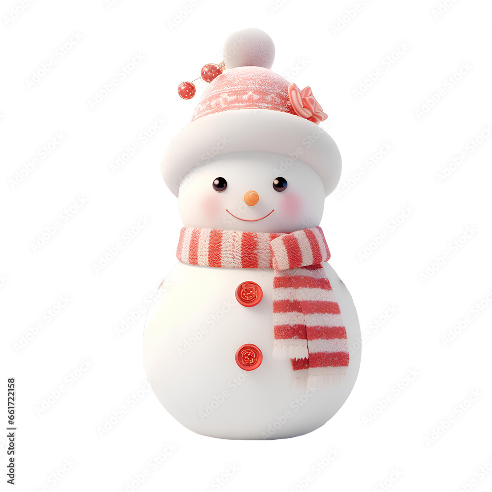 Fototapeta premium hello snowman