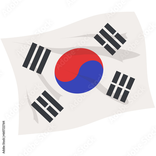 south korean flag