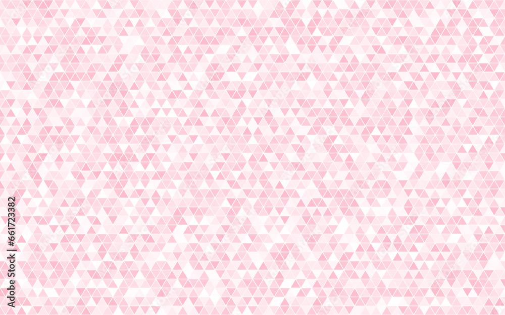 Geometric vector pattern with pink triangles. Geometric modern ornament. Seamless abstract background. Shiny colorful geometric celebration background Geometric vector pattern with pink triangles. Geometric modern ornament. Seamless abstract background. Shiny colorful geometric celebration background