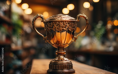 Winner or champion golden t...