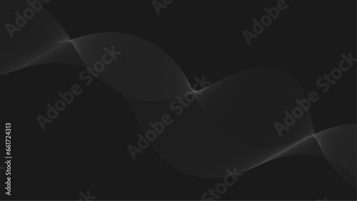 Black lines abstract background