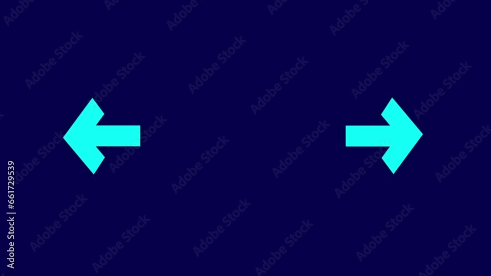 A white color arrow animation video on the background .arrow concept A white color arrow animation video on the background .arrow concept