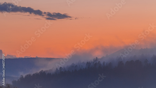sunrise over the mountains © Данил Куницын