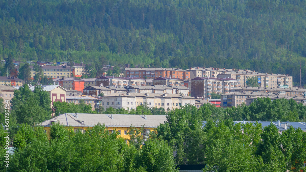 Obraz premium view of the city of kotor